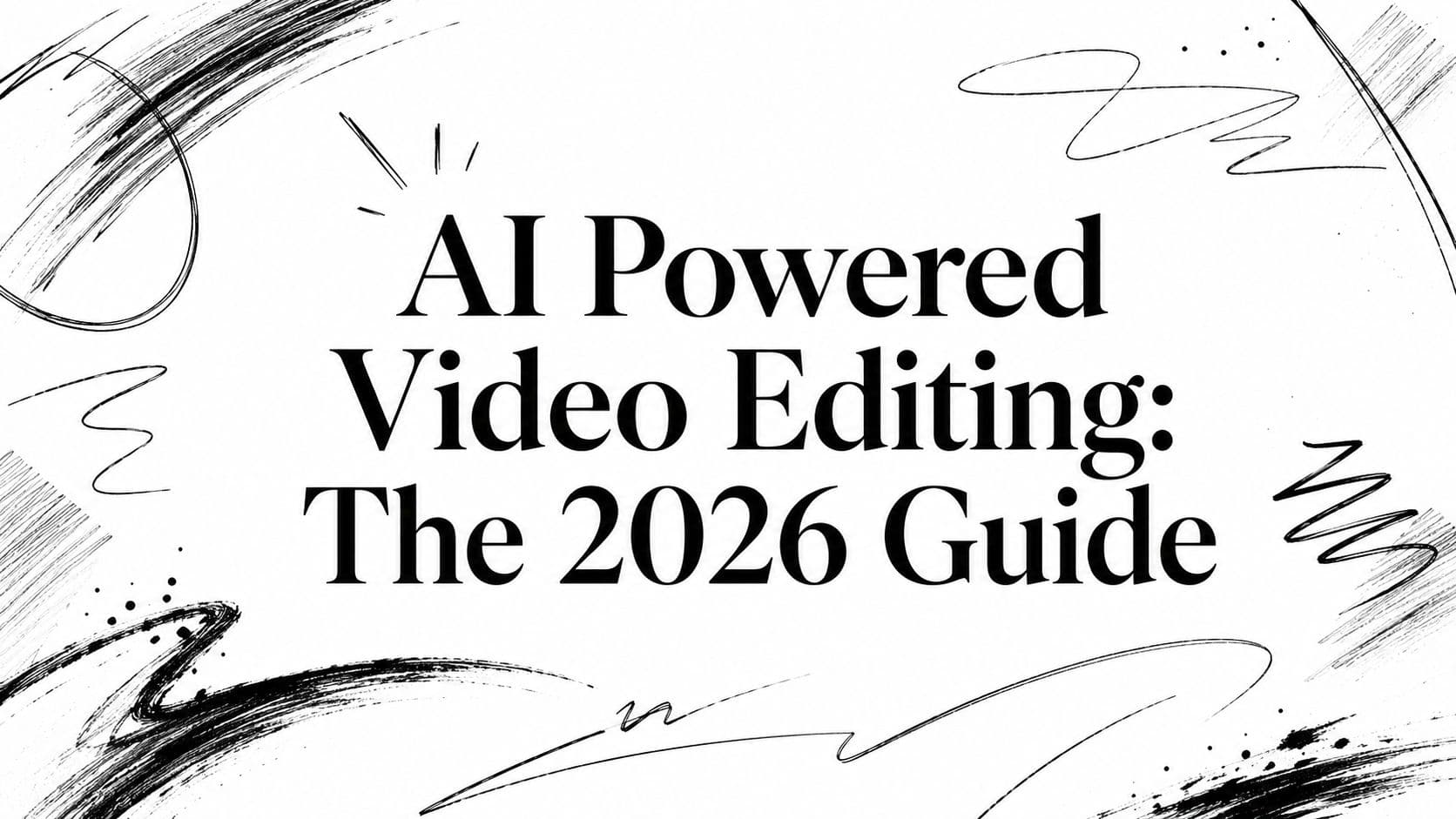 AI Powered Video Editing: The 2026 Guide