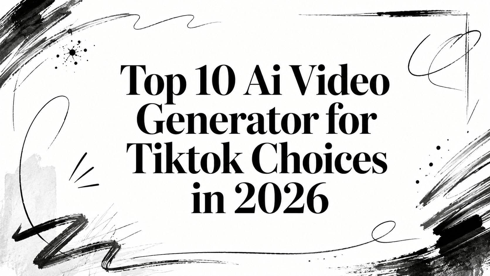 Top 10 Ai Video Generator for Tiktok Choices in 2026
